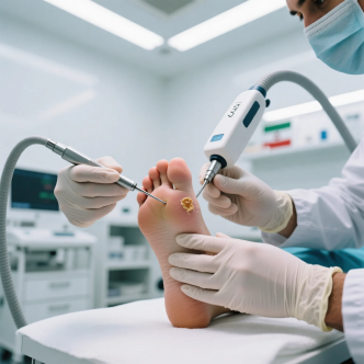 درمان تخصصی میخچه پا؛ خدمات تخصصی کلینیک نسخه تهران